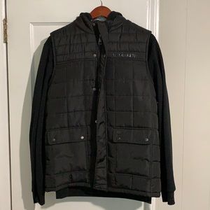 Men’s Eckoultd hoodie and vest combo